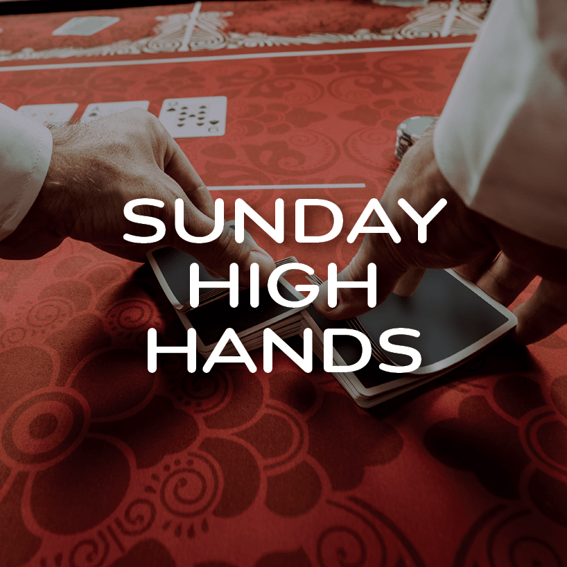 Sunday Highg Hands Promotion